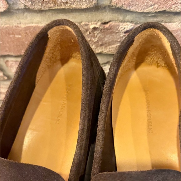 Chocolate Banana Republic Penny Loafers (sz 12) - Picture 3 of 7